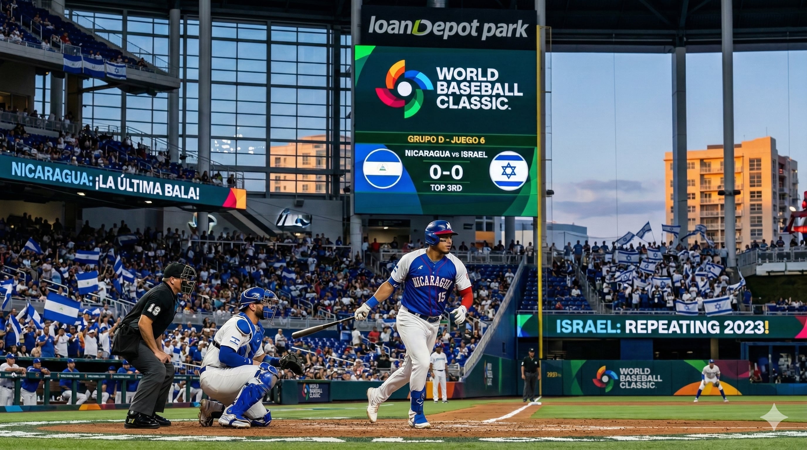 Nicaragua Enfrenta A Israel En Duelo Clave Del Clásico Mundial Béisbol 2026