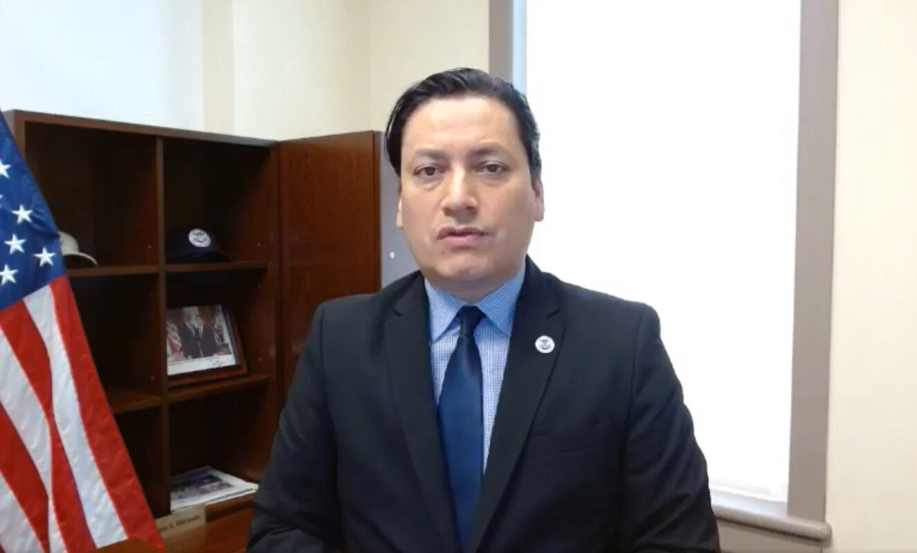 Luis Miranda, portavoz del Departamento de Seguridad Nacional de Estados Unidos