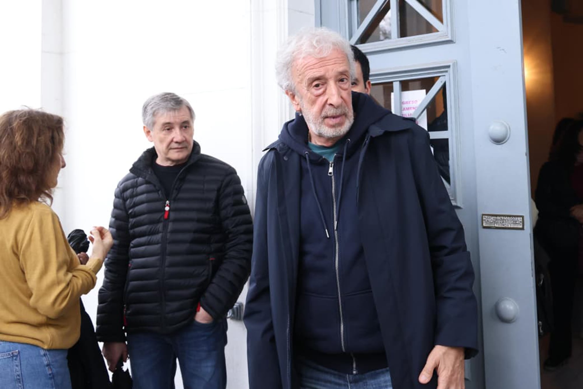 Eduardo Blanco, otro de los colegas de Alterio que estuvieron presentes