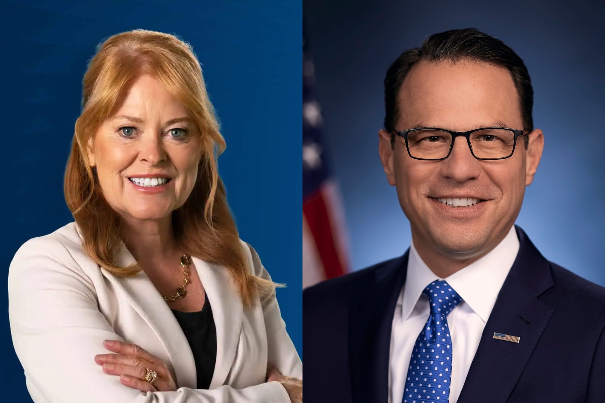 ¿Adiós Josh Shapiro? Quién es la exmarine aliada de Trump que quiere ocupar la gobernación en Pensilvania