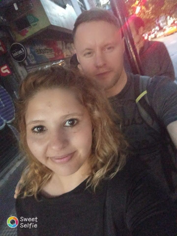 Jan Korzeniecki y Luciana Ojeda