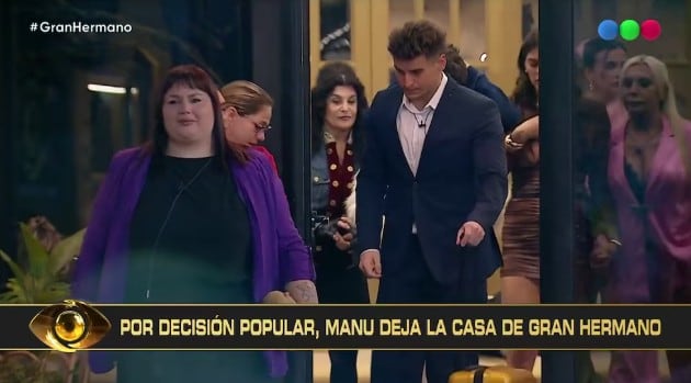 La salida del participante sorprendió a todos (Captura: Telefe)