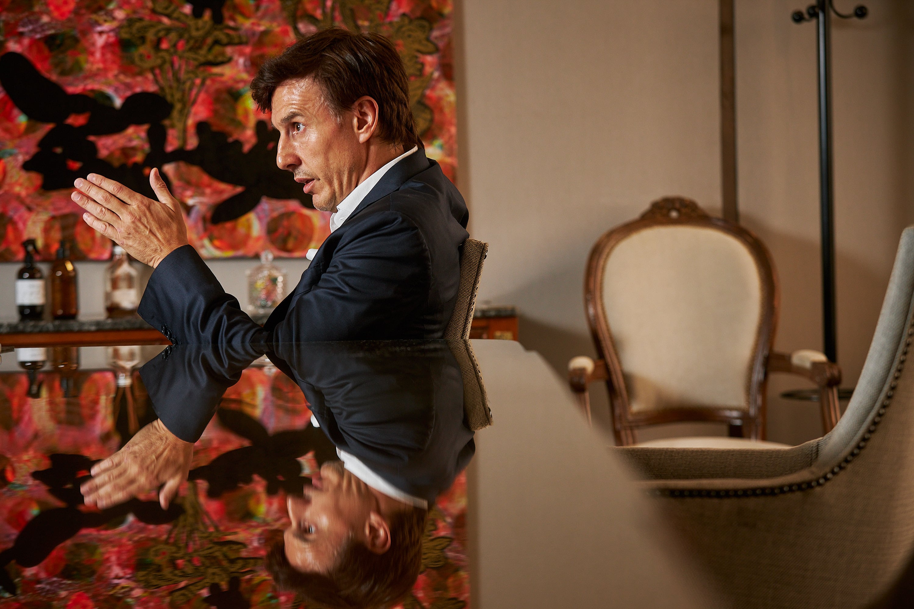 García Moritán ensaya un discurso que tiene guiños políticos al gobierno de Javier Milei