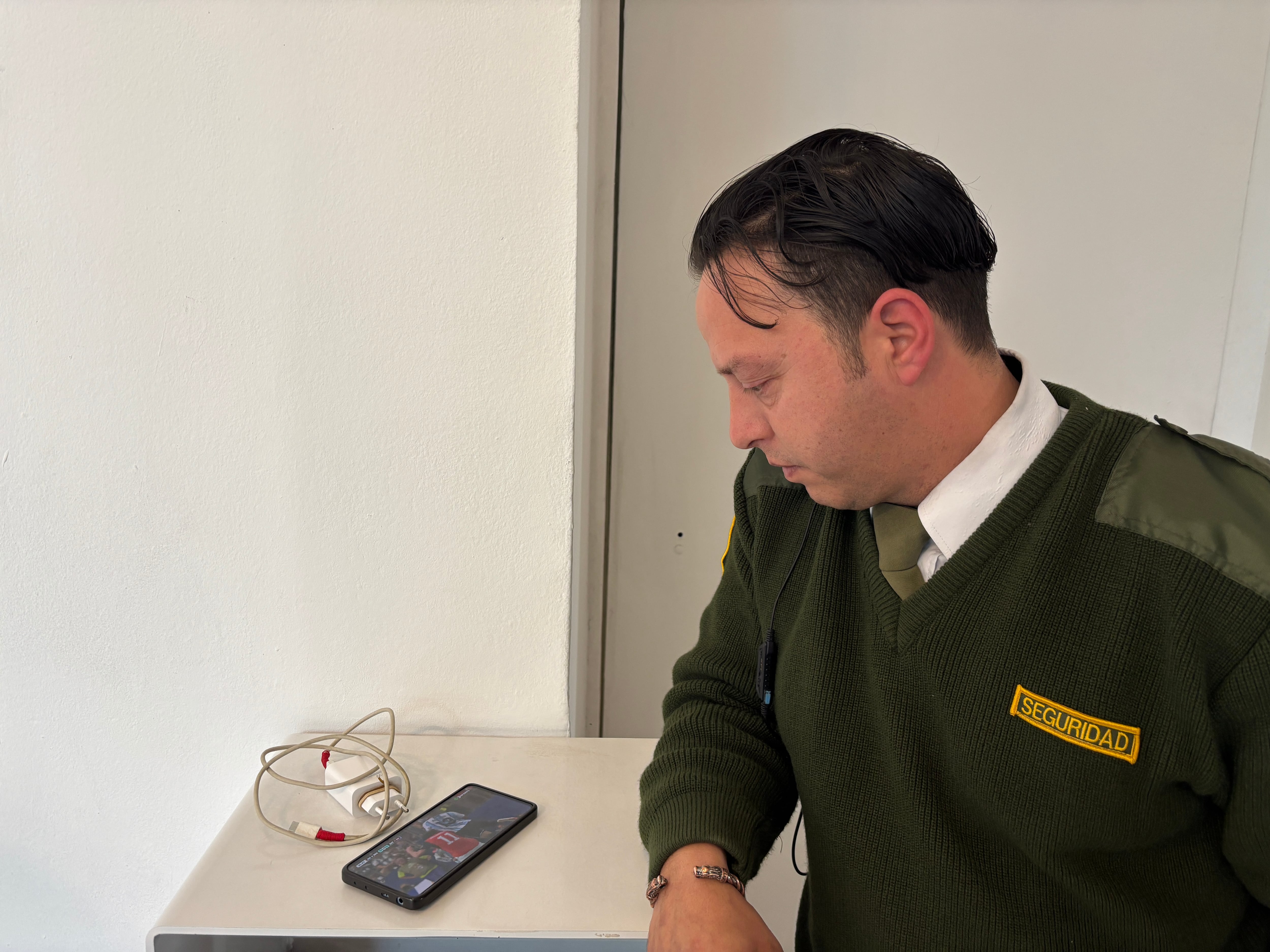 José Luis, atento a lo que ocurre en Estados Unidos