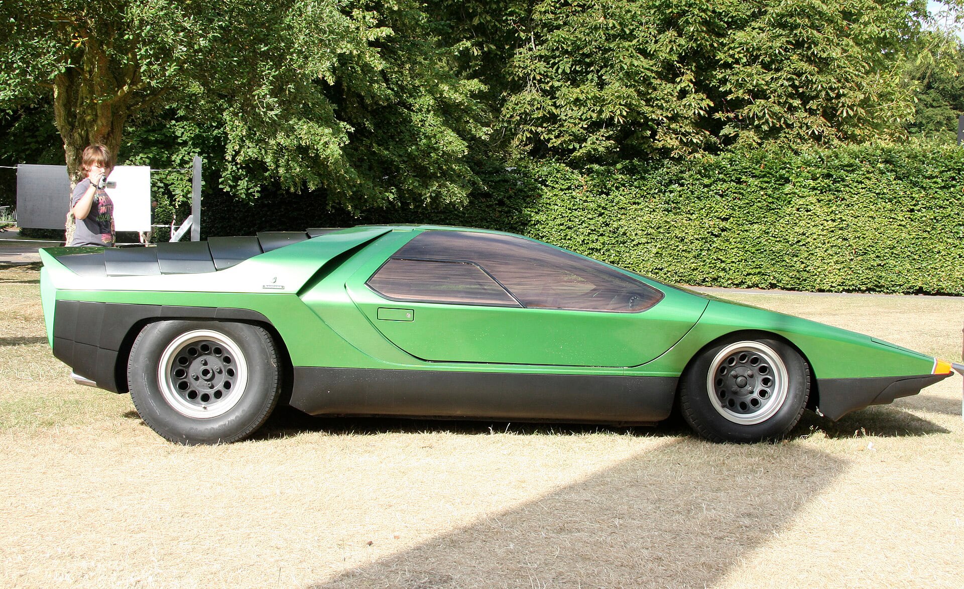 La base del modelo era el Alfa Romeo 33 Stradale, incluido su motor V8 de 2 litros y 230 CV