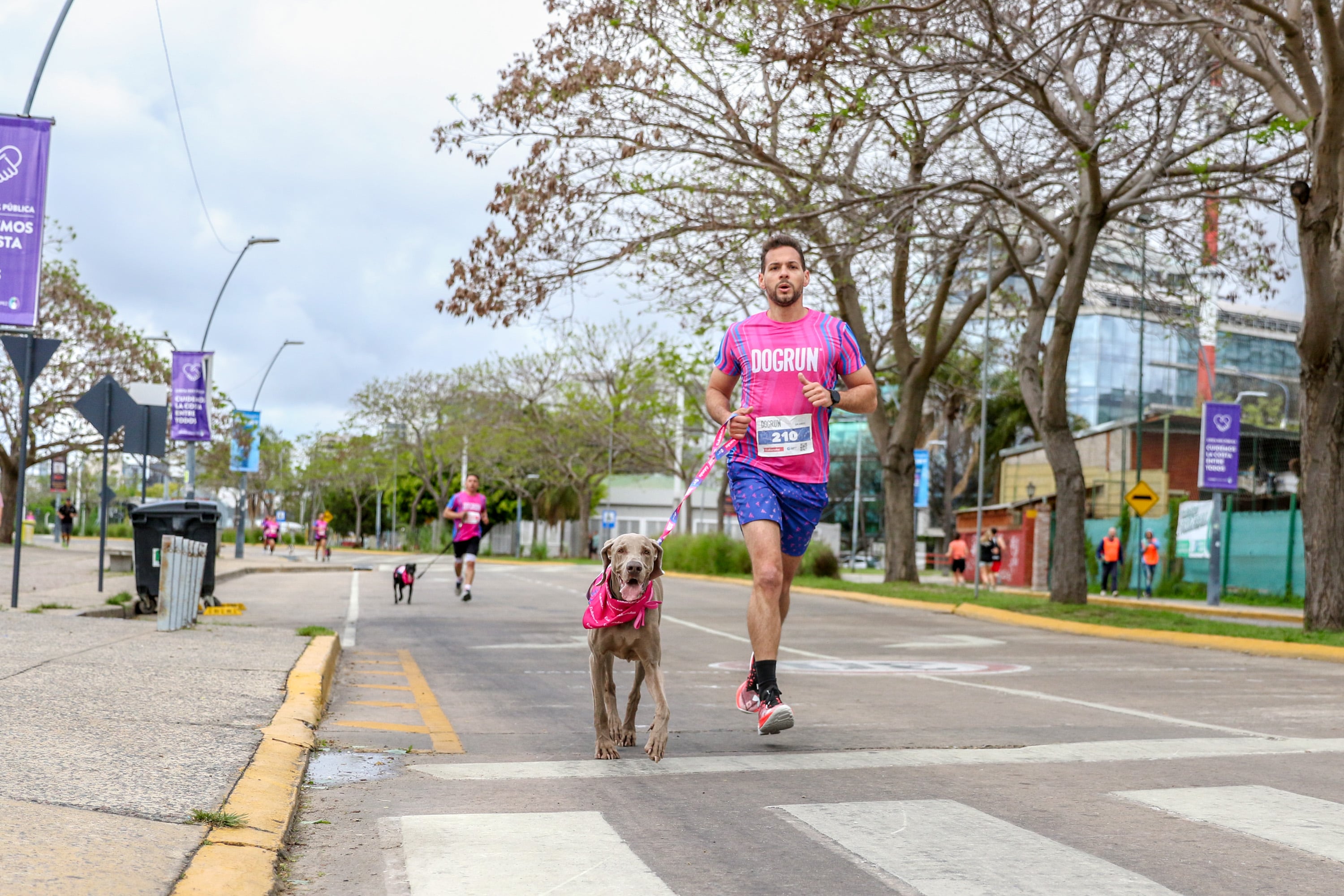 En los 5K, en cambio, el máximo será de dos acompañantes por perro