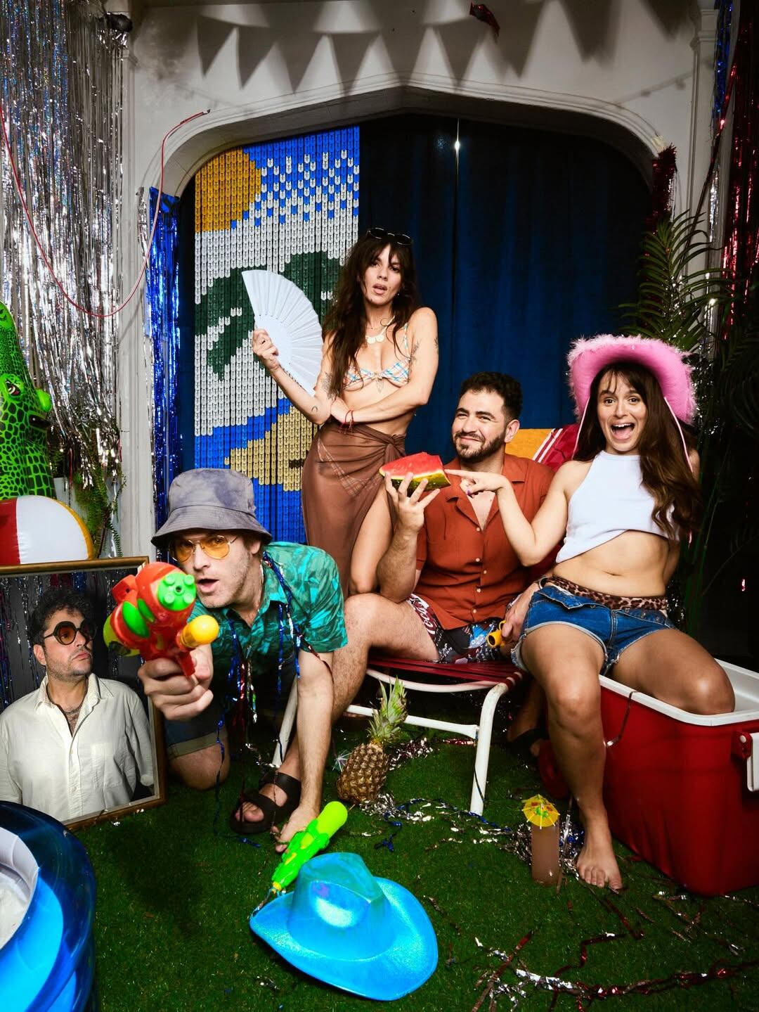 Desde el 5 de enero Accardi estará en Soñé que veraneaba (Olga) con Benjamín Amadeo, Homero Pettinato, Lucas Fridman y Evitta Luna (Foto: Instagram @sonequevolaba)