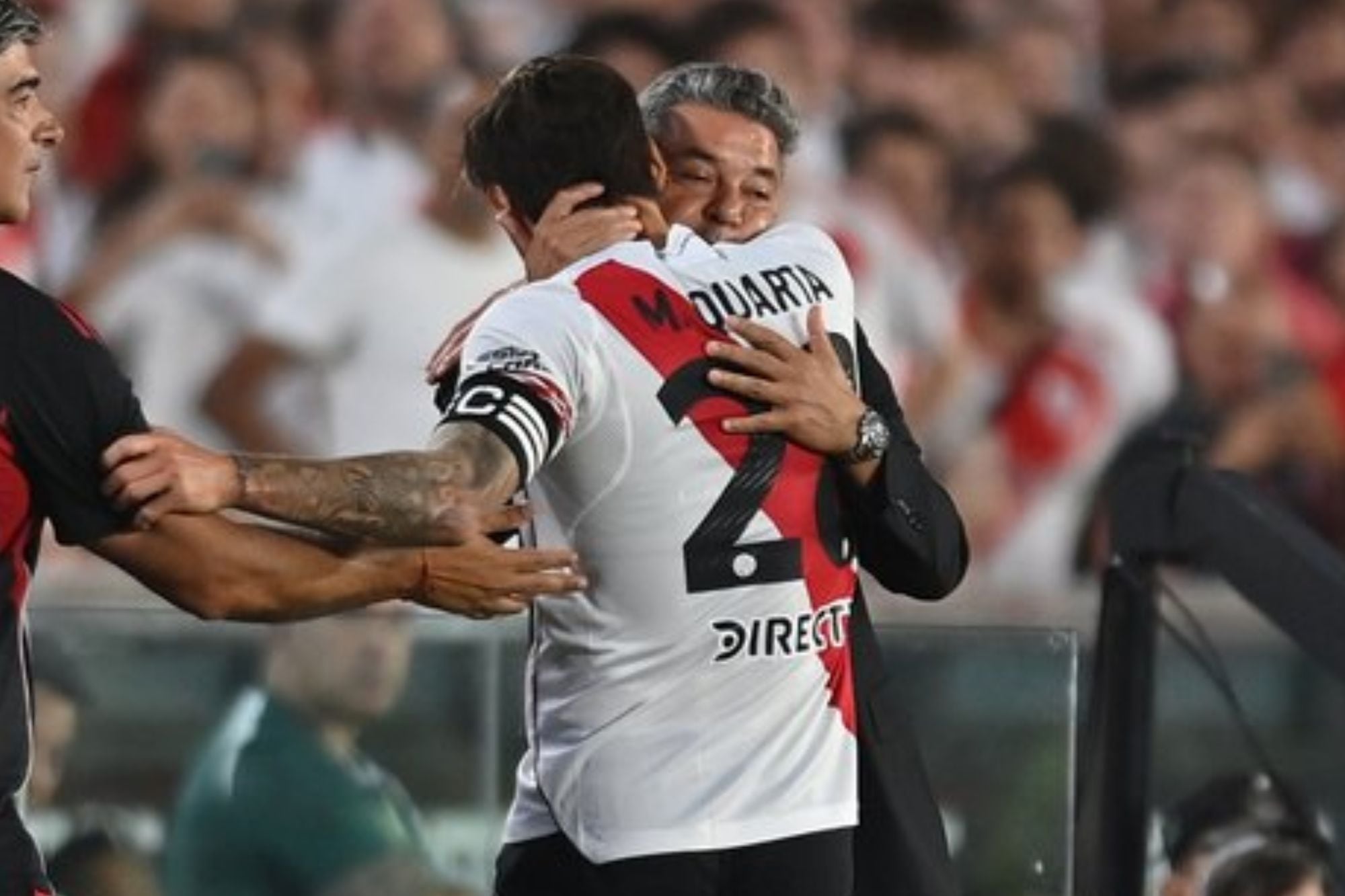 Video: los goles de River ante Banfield en el partido del Torneo Apertura y la despedida de Gallardo