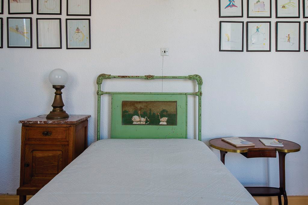 habitación 51 del Viejo Hotel Ostende, donde se alojó Saint Exupery