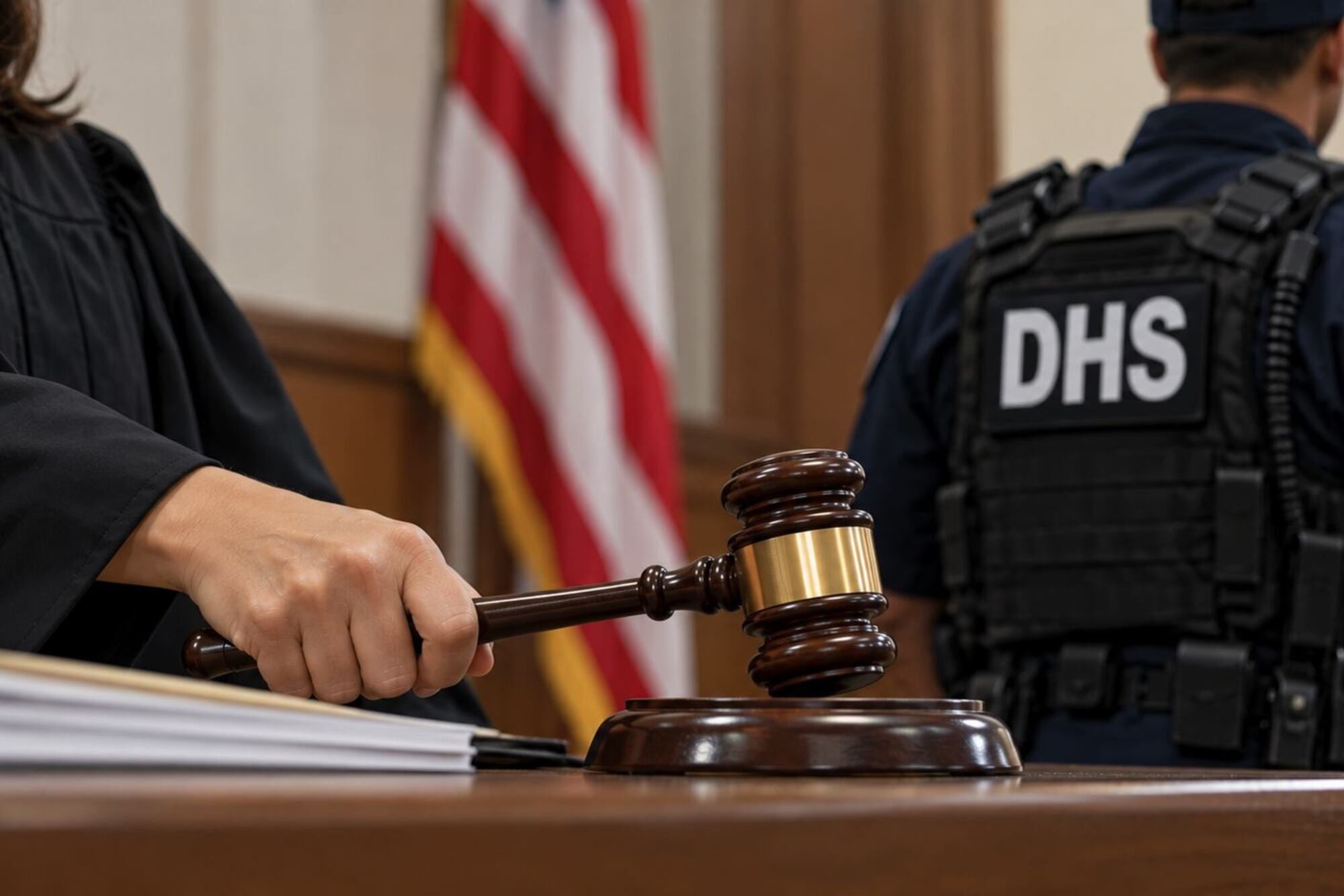 Revés para el DHS: una jueza suspende hasta el 6 de noviembre la norma que reducía el plazo para defender un estatus