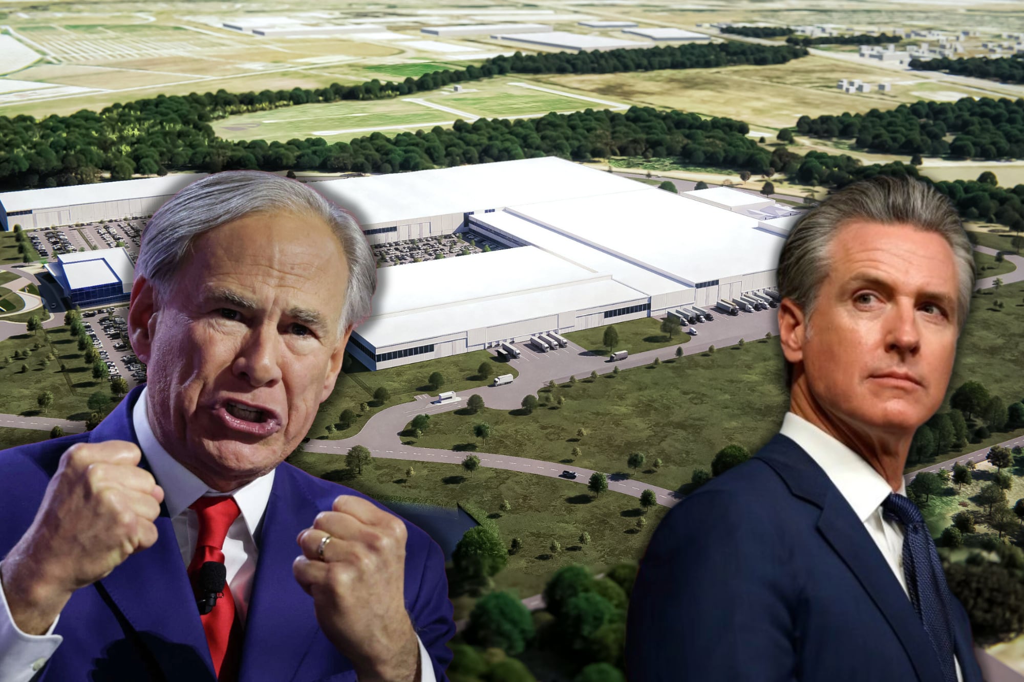 De Abbott para Newsom: el dardo por el éxodo de compañías de California hacia el “imán de talentos” de Texas