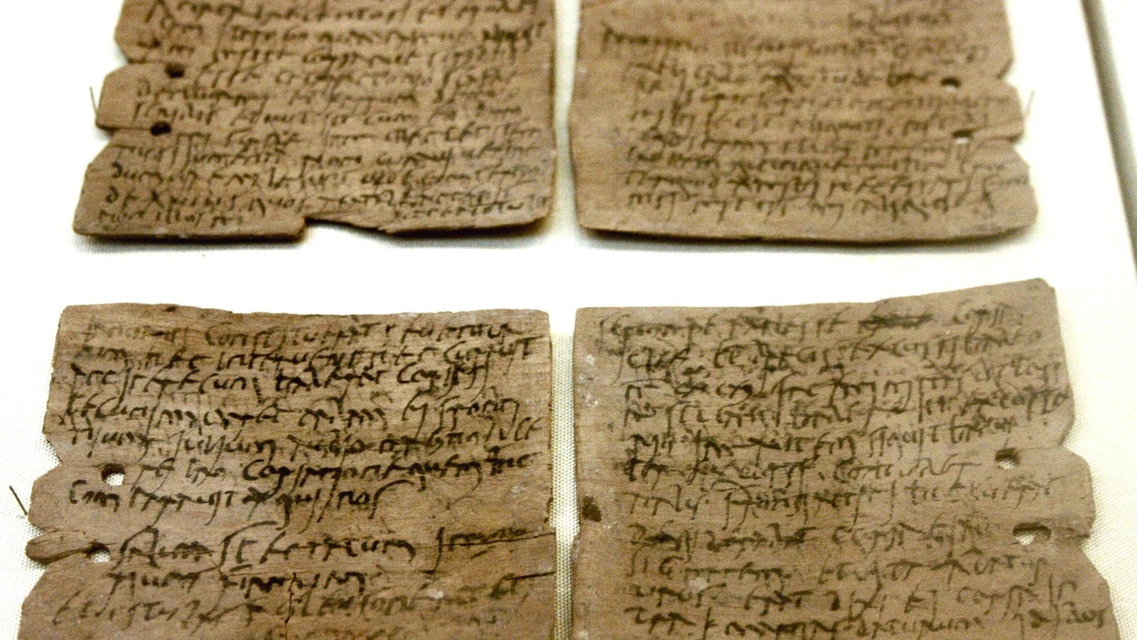 Las tablillas de Vindolanda describen parte de la vida romana en Britania