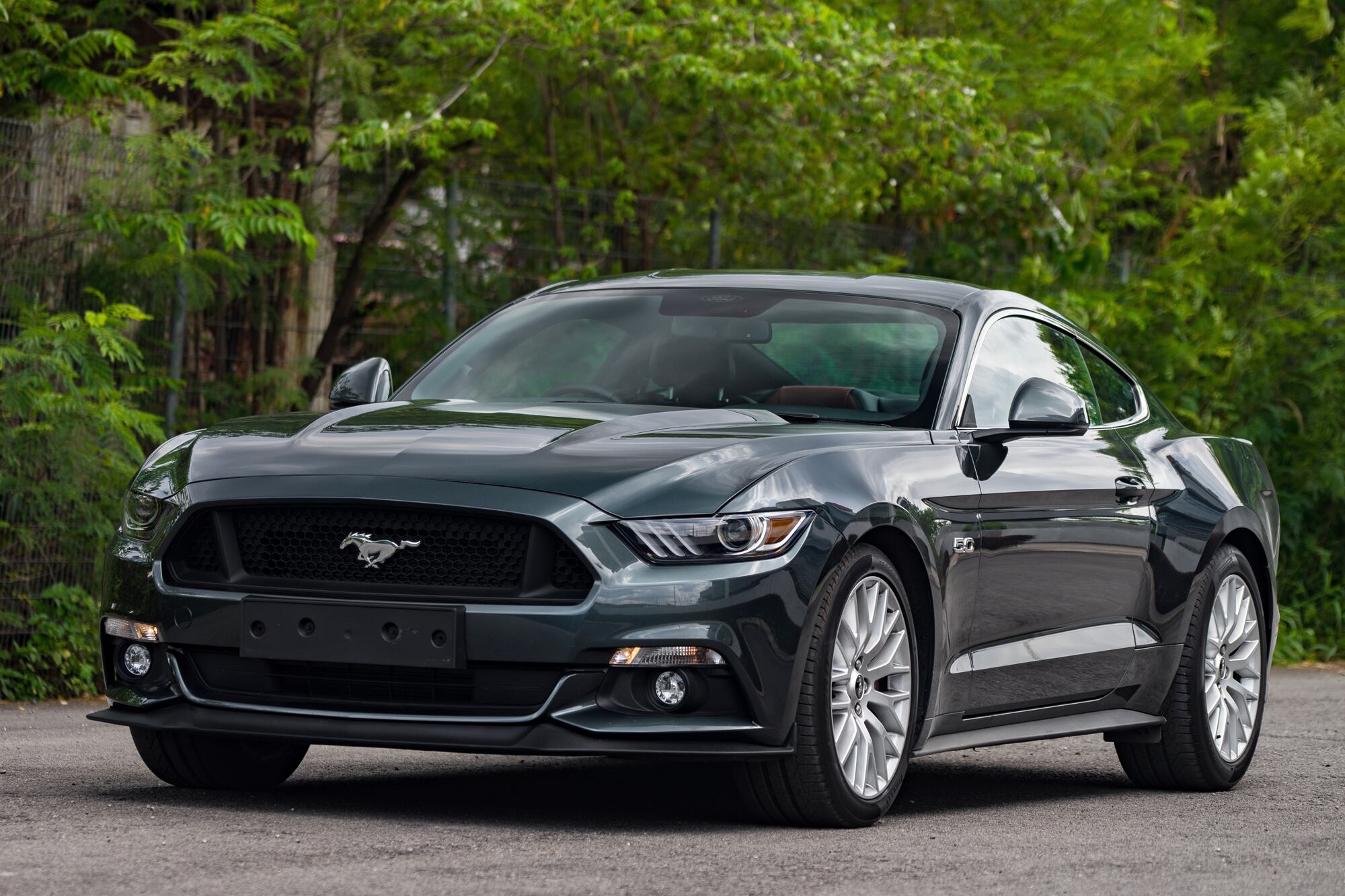Uno de los modelos de su colección es un Ford Mustang