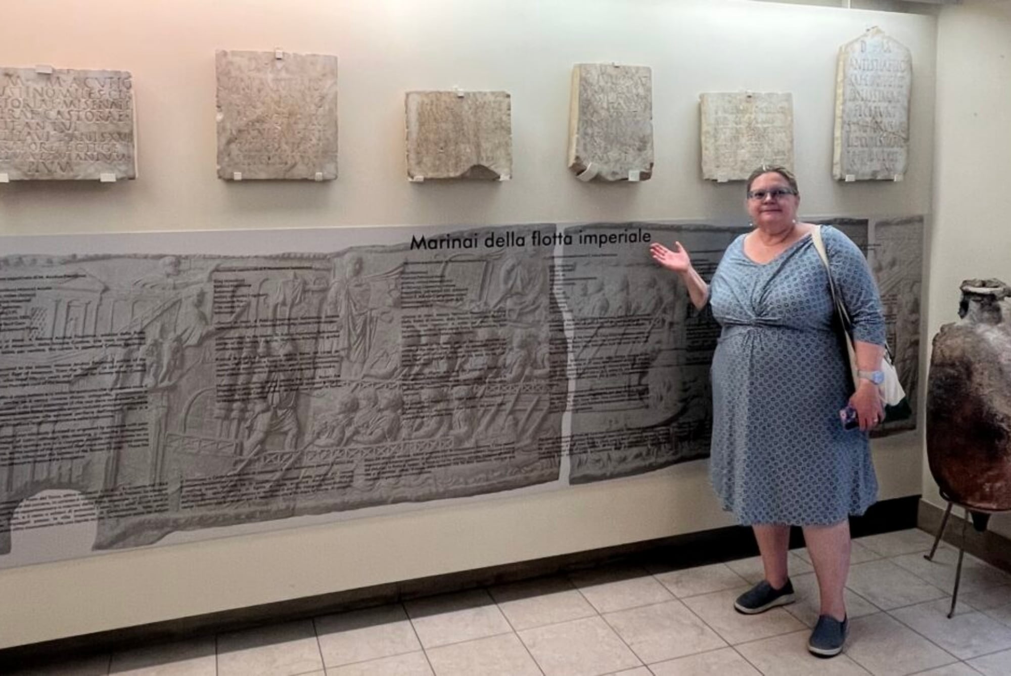 Encontraron una lápida romana de 2000 años en el patio de su casa en Nueva Orleans: cómo llegó de Italia a EE.UU. 6 La lápida se perdió del museo de la ciudad de Civitavecchia luego de la Segunda Guerra Mundial