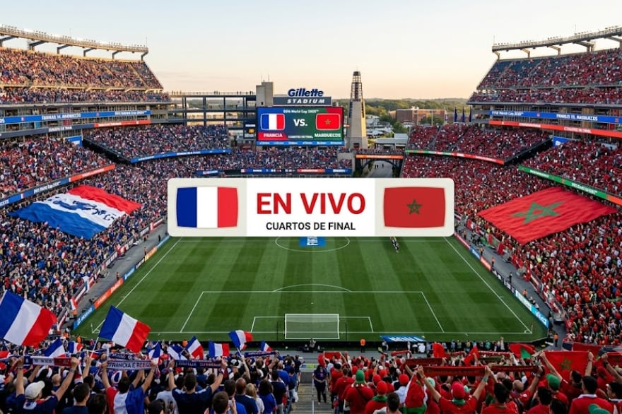 A qué hora de EE.UU. juega Francia vs. Marruecos hoy: en vivo el partido de cuartos de final del Mundial 2026