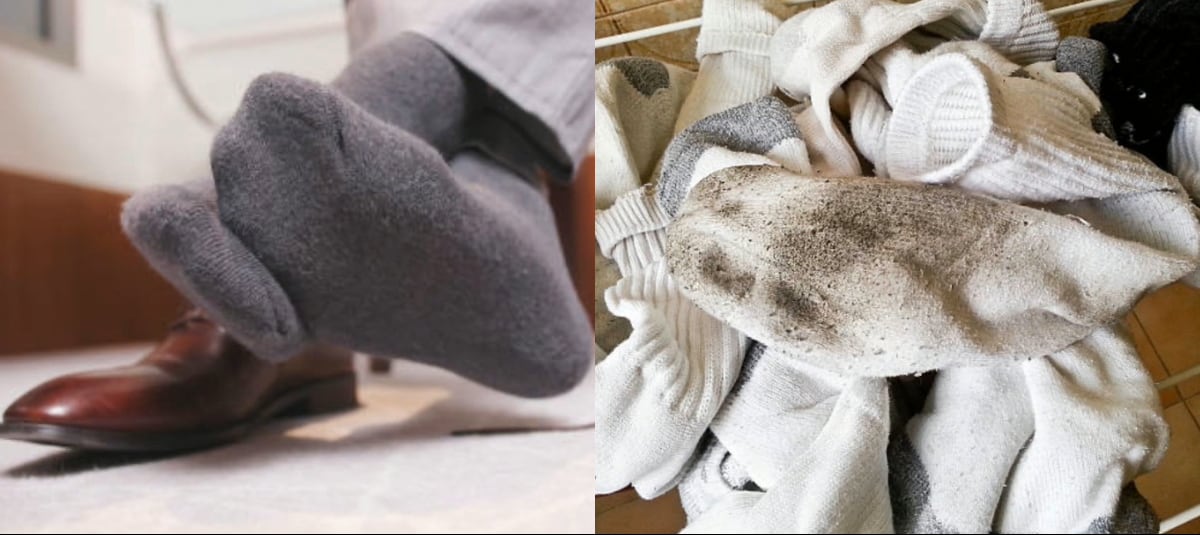 Microbiólogos explican los problemas de salud por usar las mismas medias varias veces