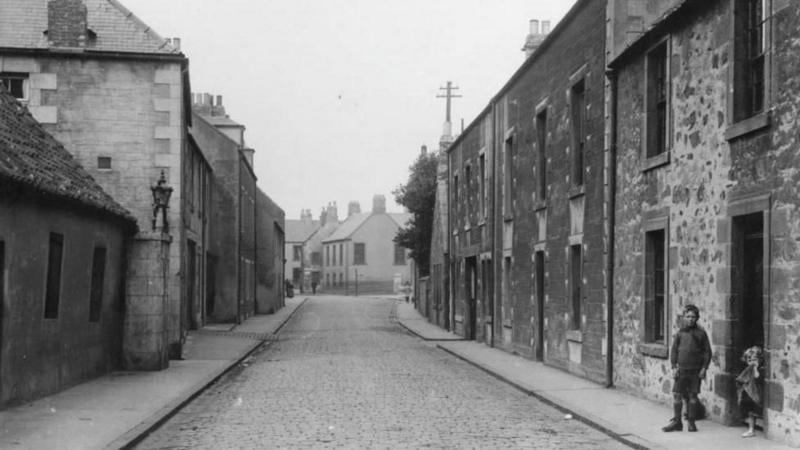 Jim y Betty crecieron en Eyemouth en la década de 1930