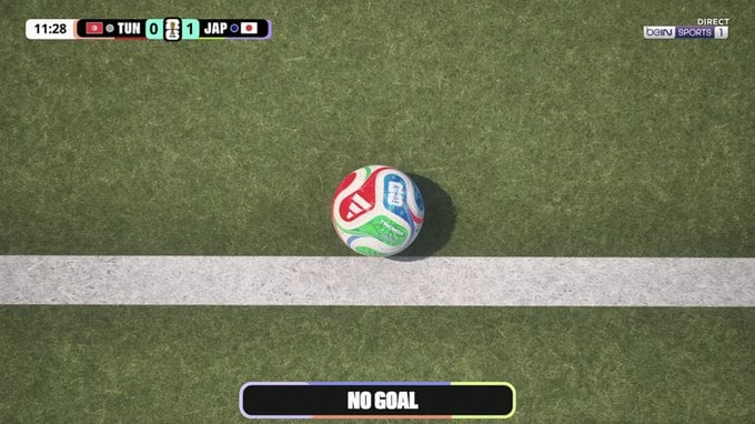 Japón vs. Túnez, EN VIVO por el Mundial 2026: horario, TV y las formaciones 5 La transmisión del partido mostró lo cerca que estuvo de entrar el segundo gol de Japón