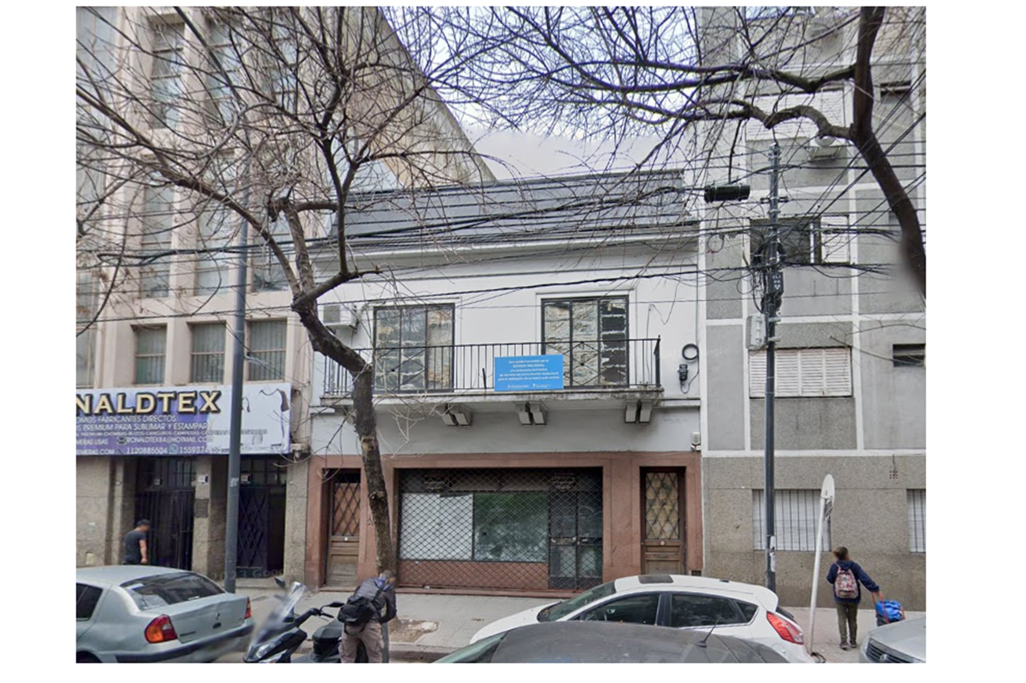 Así se ve el inmueble que se subastará en Valentín Gómez 2960/64