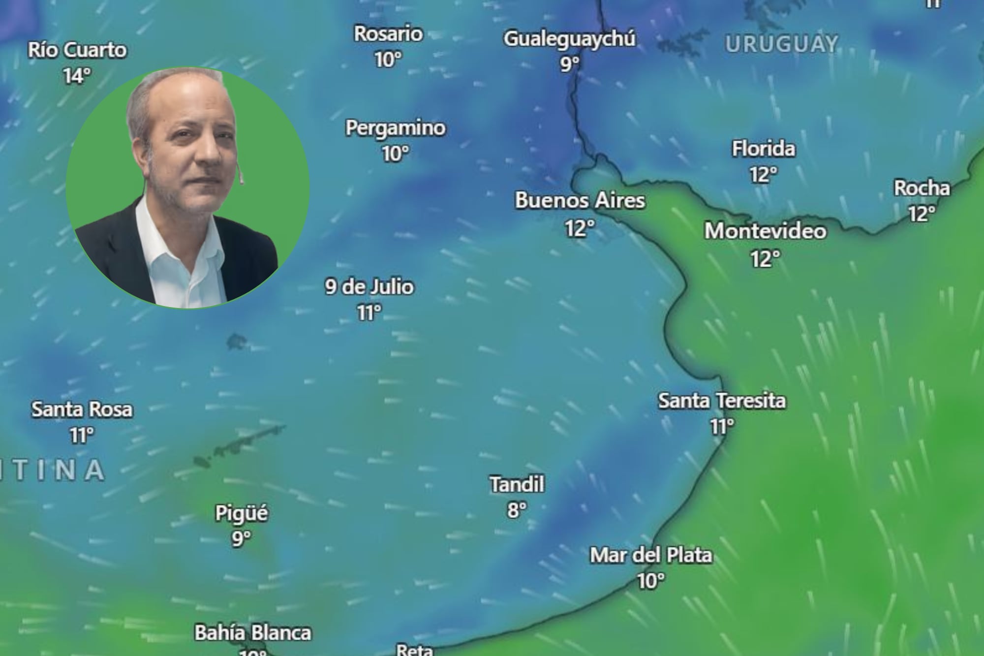 Sin frío intenso a la vista, pero nublado: así estará el clima en el AMBA en la primera semana de junio