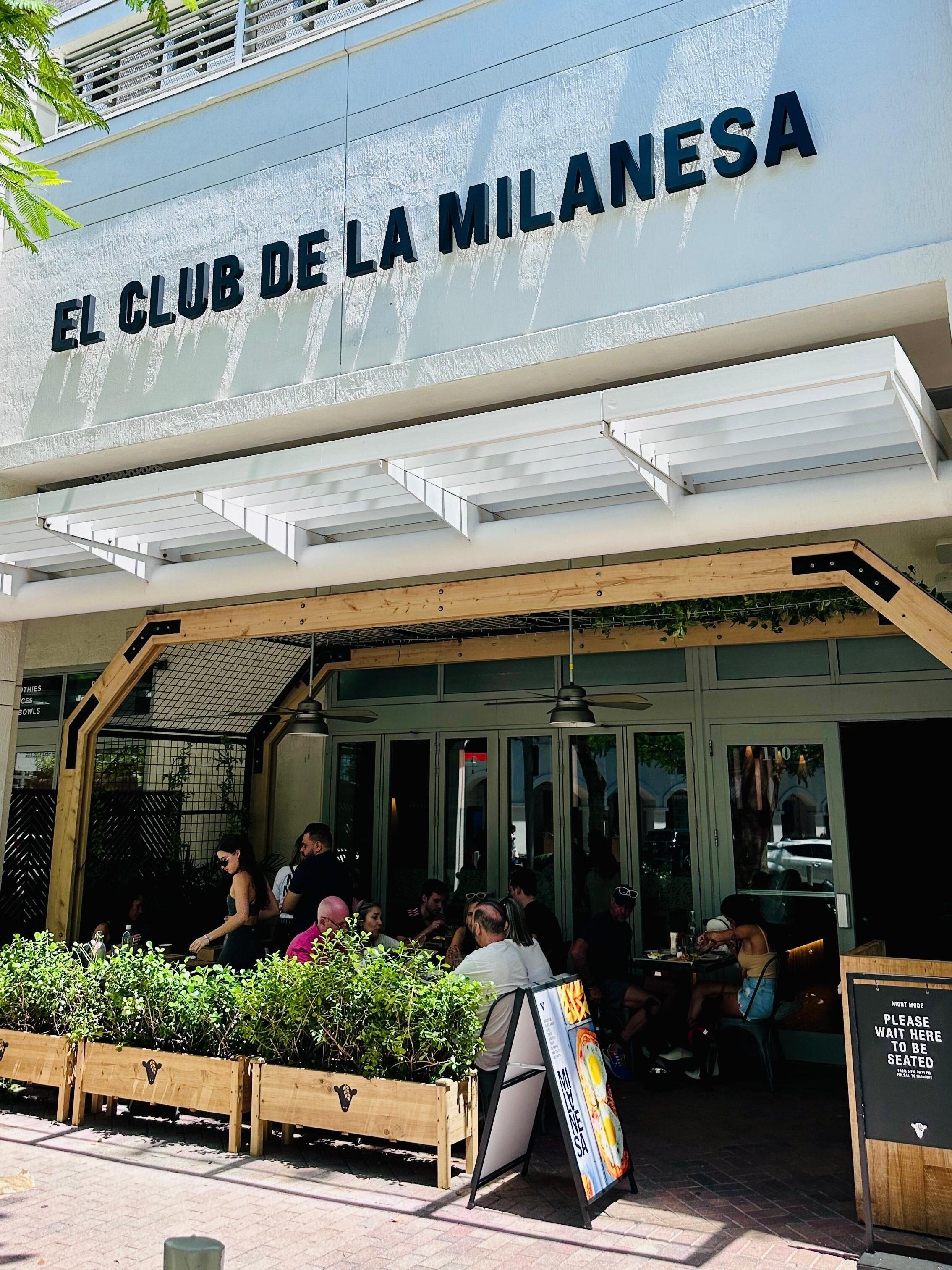 El Club de la Milanesa cortó las cintas de su primer local en Miami en 2024