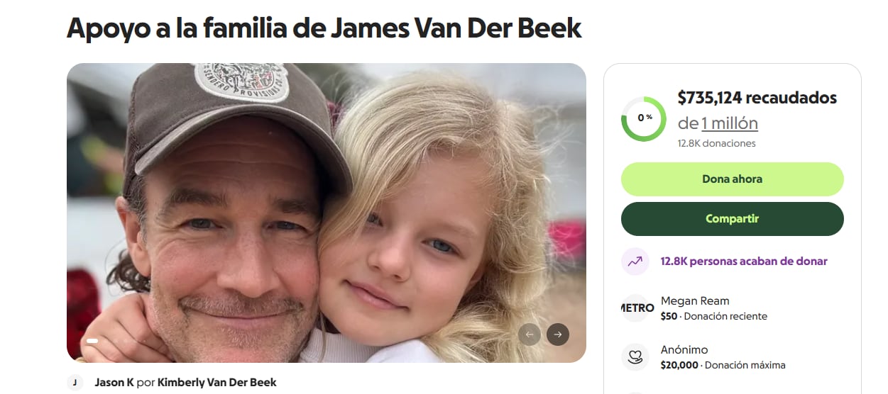 Fanáticos del actor pueden colaborar con la causa a partir de donaciones de 50 dólares