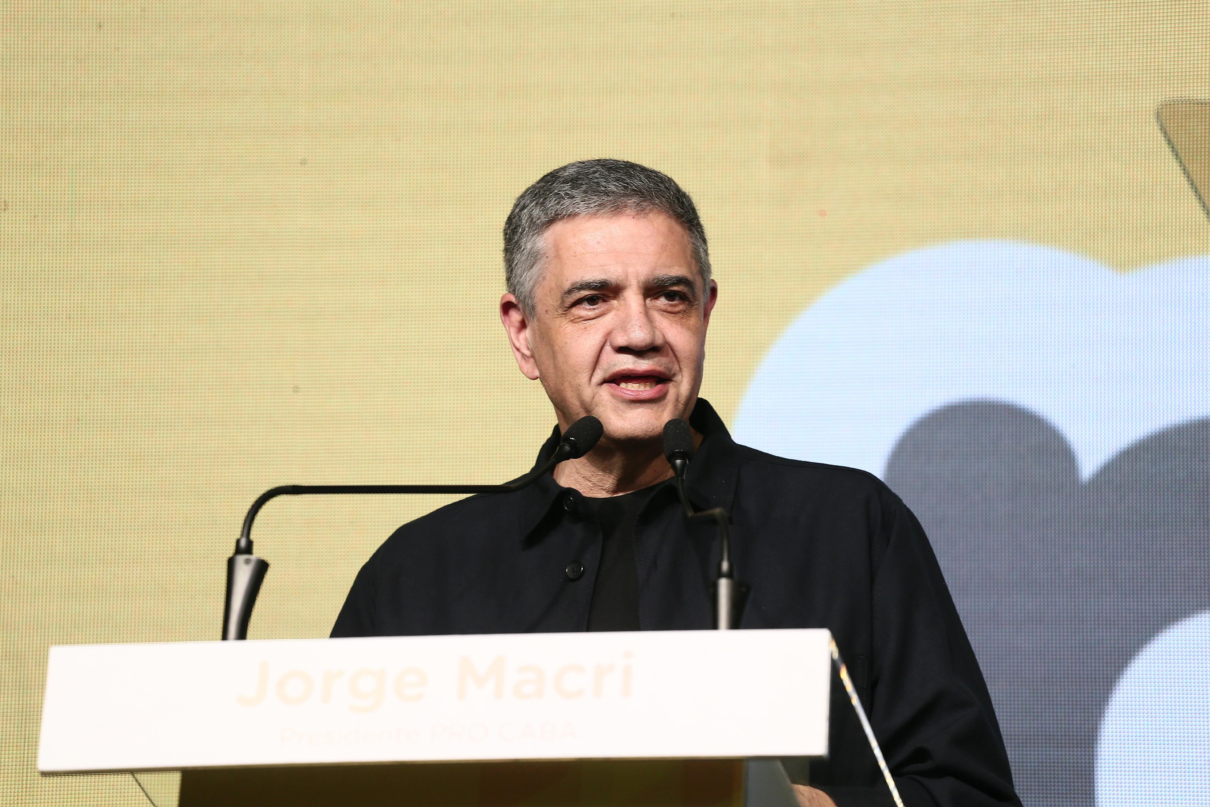 El acto de Jorge Macri en el Club 17 de Agosto, de Villa Pueyrredón