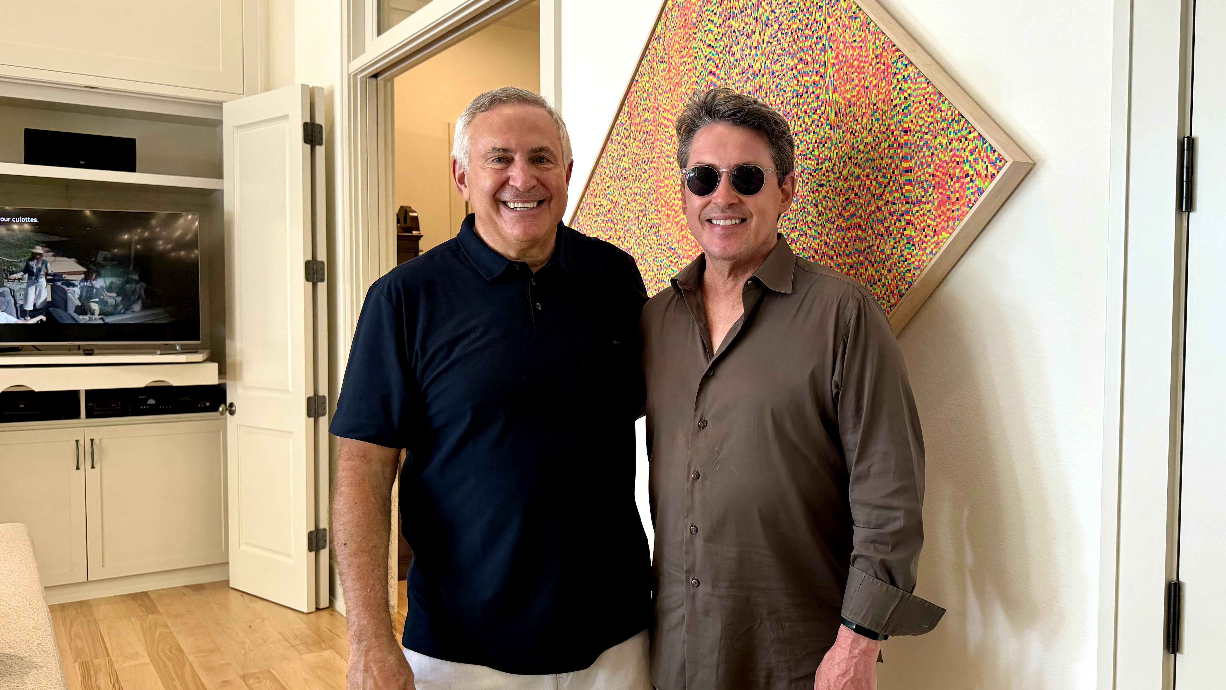 Marc Stanley y Noah Mamet, exembajadores de los Estados Unidos en la Argentina, estuvieron juntos en Dallas