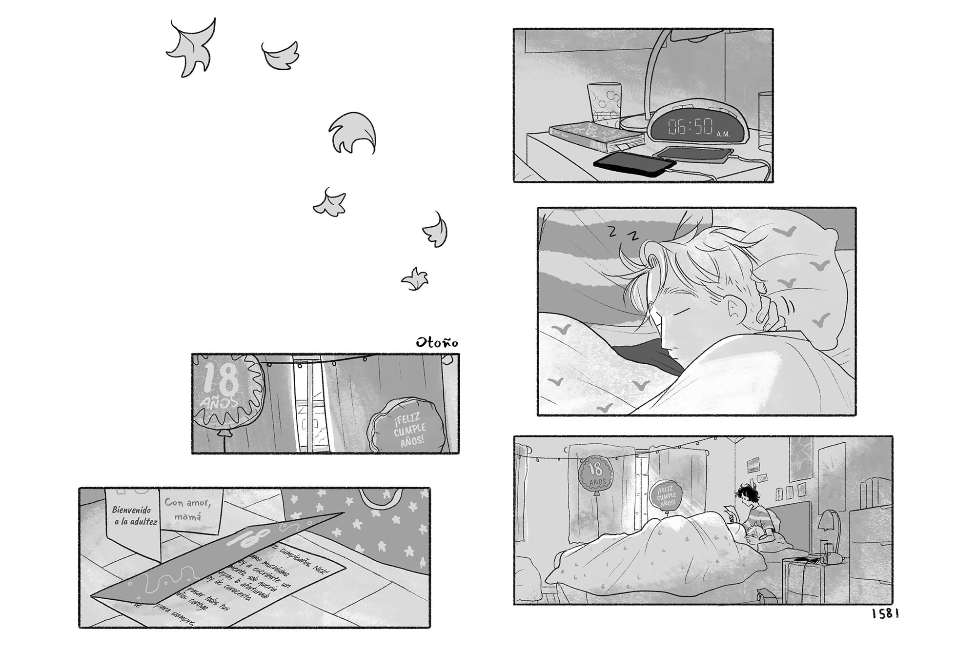 Hace una década que lo primero que hace Oseman cada día es dibujar una página de Heartstopper