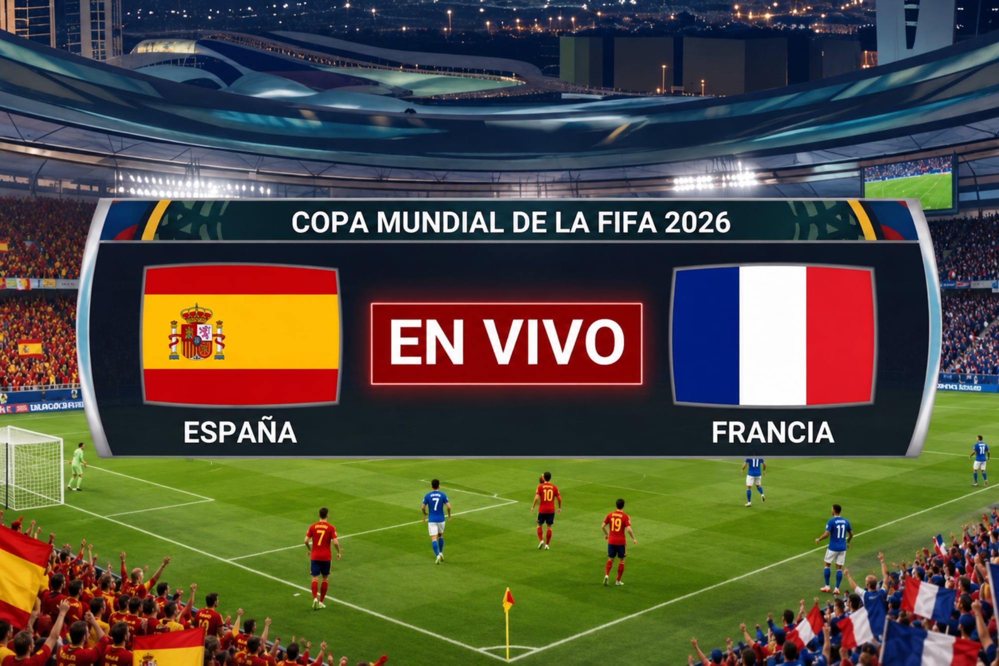 Francia y España se enfrentan este martes de las 15.00 hs del Este de Estados Unidos