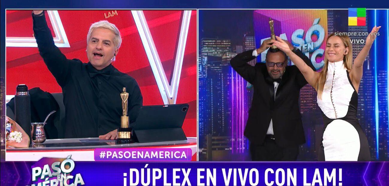 El programa que conducen Sabrina Rojas y Augusto Tartúfoli arrancó con 3 puntos, en duplex con LAM