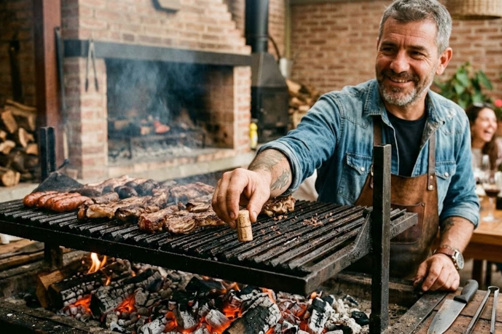 El secreto del asador: por qué recomiendan pasar un corcho en la parrilla antes de encender el fuego