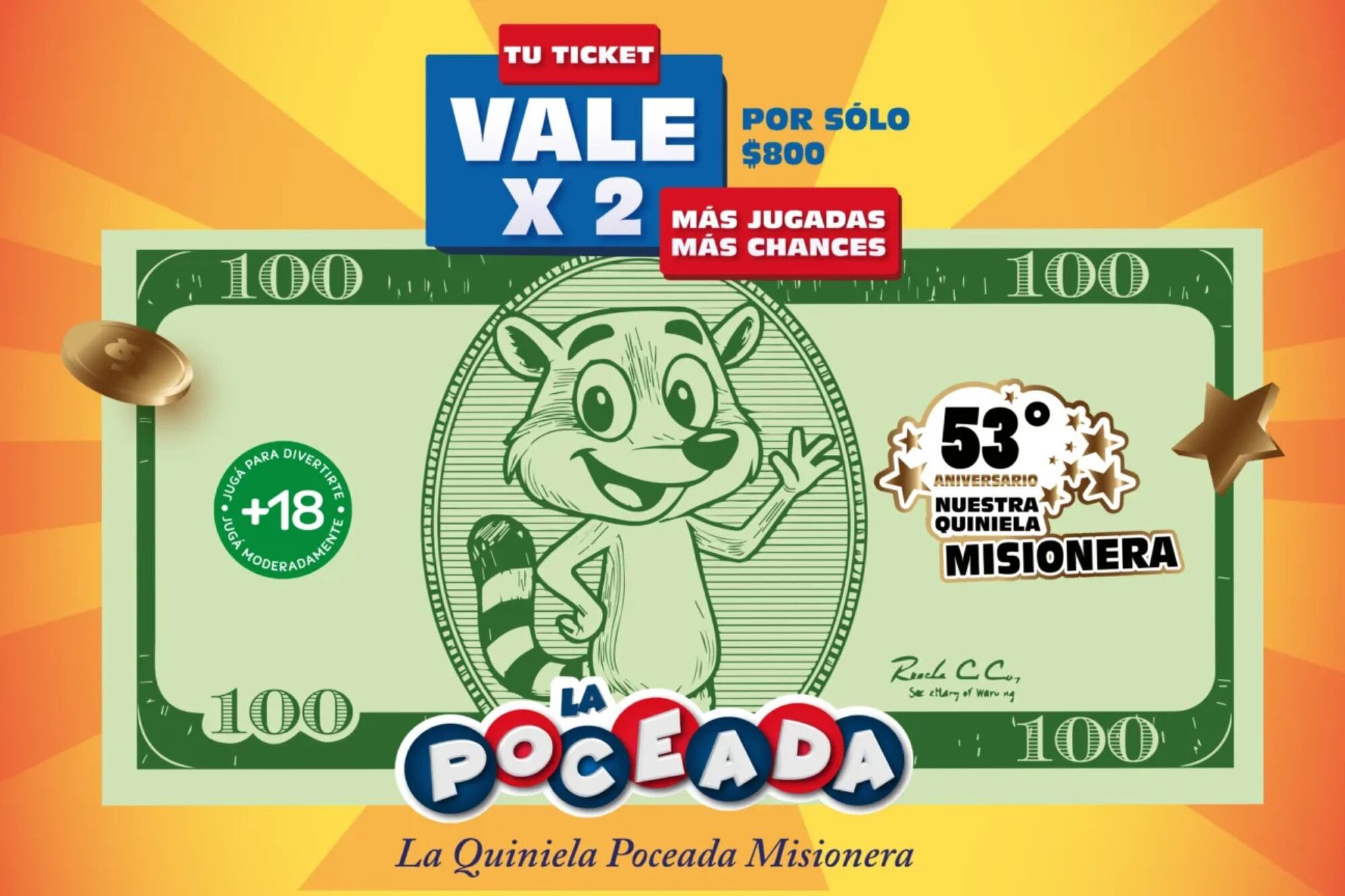 Así se puede jugar del sorteo de la Poceada Misionera para ganar el premio de 100.000 dólares