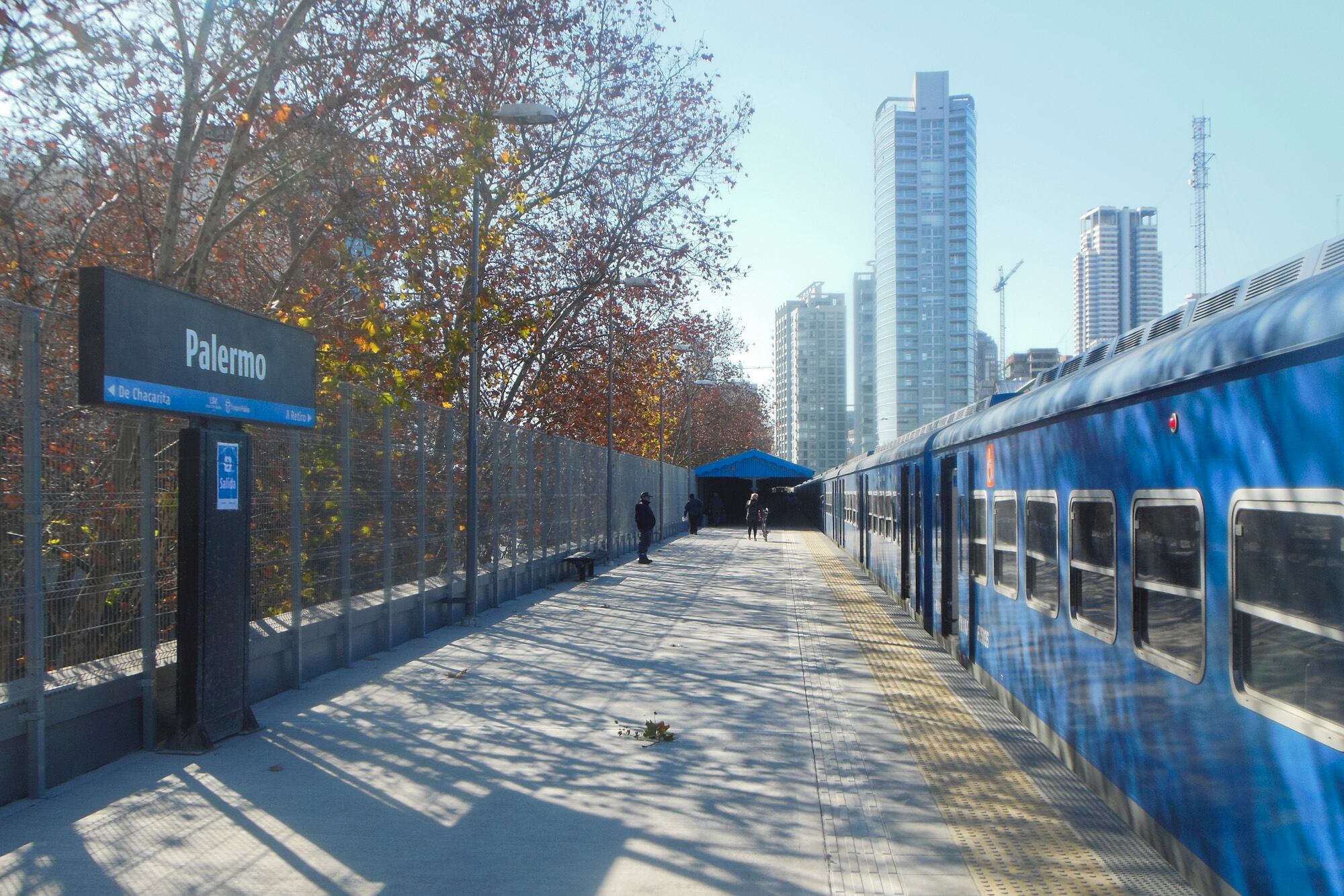 Así funciona hoy el tren San Martín