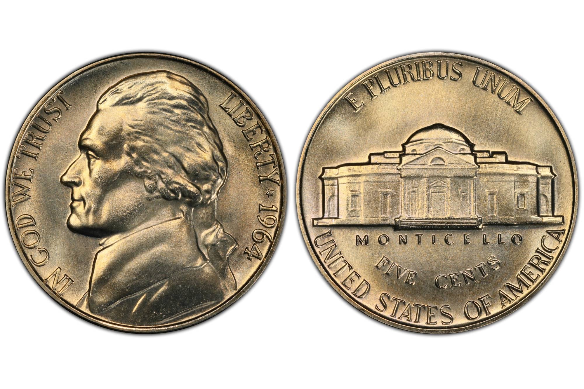 “Type 1 Original Design Vintage”: los cinco centavos con la cara de Jefferson que podría valer más de US$32.000