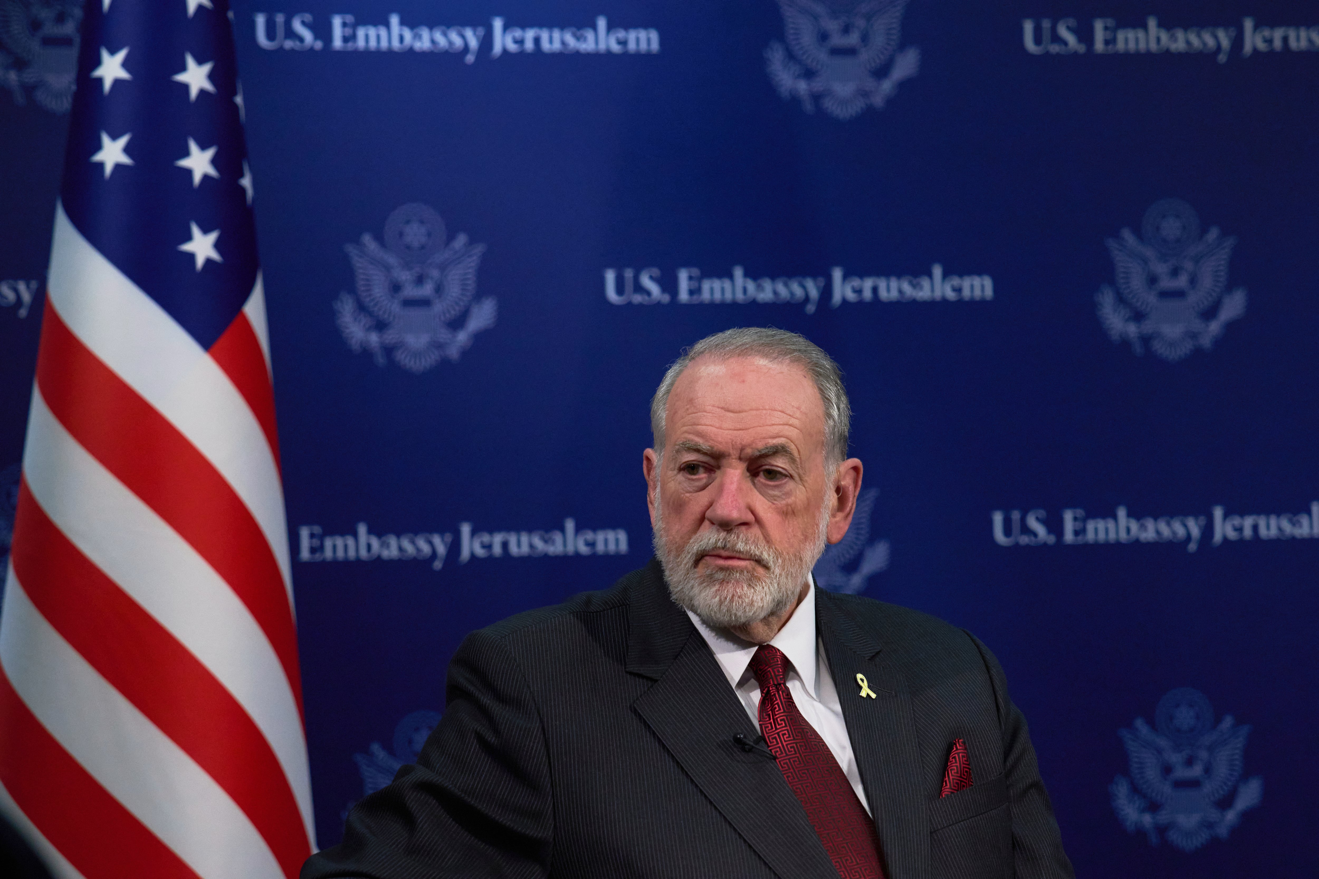 El embajador de Estados Unidos ante Israel, Mike Huckabee (imagen de archivo)