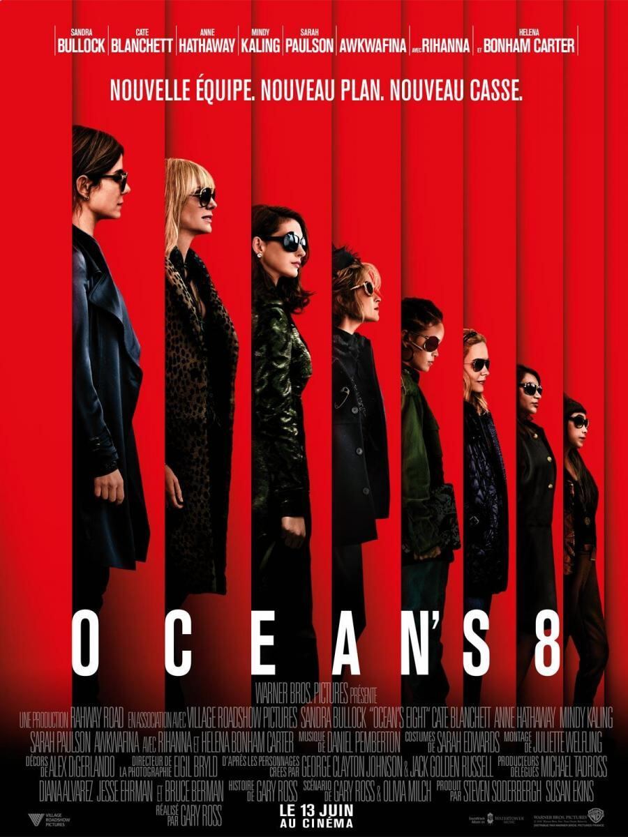 Se estrenó Ocean’s 8: las estafadoras y ya es furor en Netflix (Foto: Netflix)