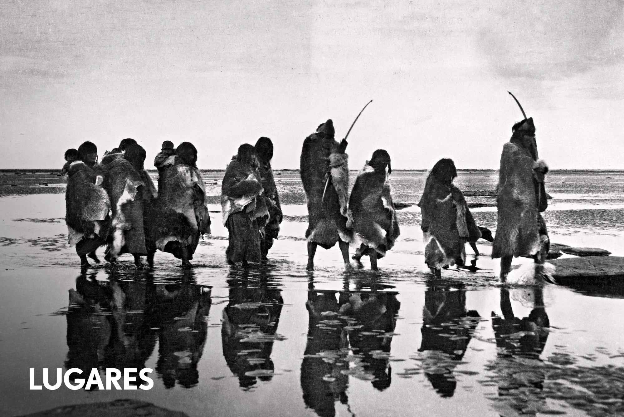 Selk’nam y otros pueblos originarios fueguinos fotografiados por curas y exploradores