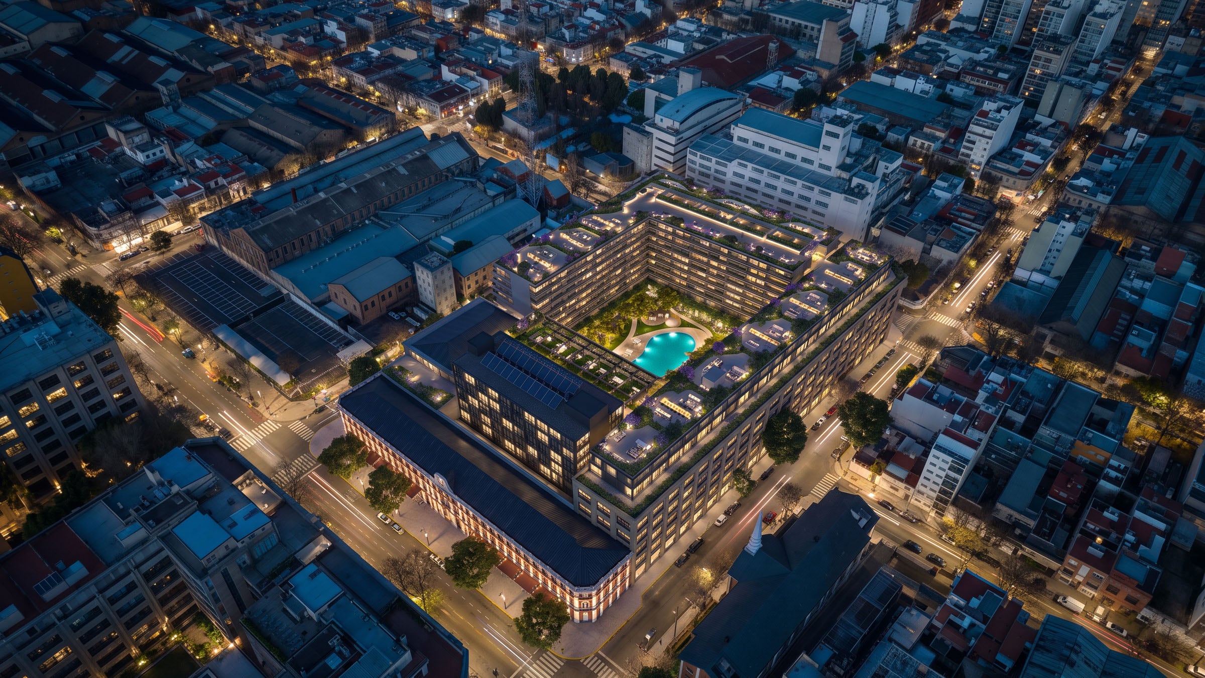 La histórica y abandonada fábrica de Alpargatas se transformará con una inversión de US$100 millones 12 El proyecto arquitectónico contempla la restauración de componentes originales de acero, ladrillo y madera de pinotea del primer edificio