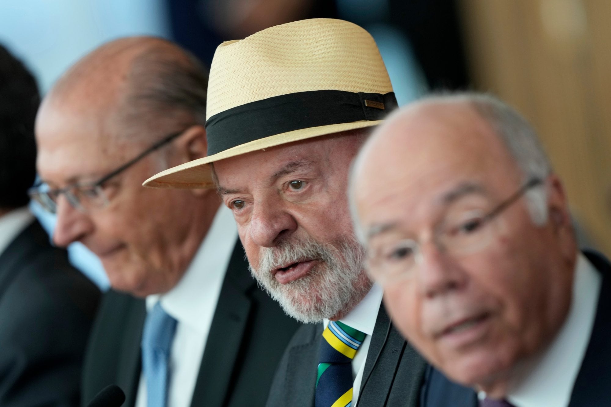 El presidente de Brasill, Lula Da Silva, y su par de Corea del Sur, Lee Jae-myung