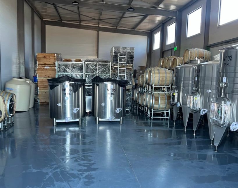 “Hemos invertido mucho en tecnología, tanto para el viñedo como para la bodega”, dice el emprendedor
