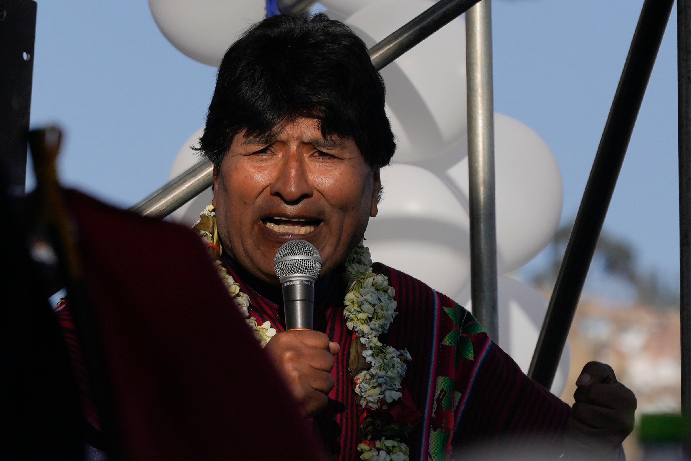 Por pedido de Evo Morales, muchos anularon su voto (AP Foto/Juan Karita, Archivo)