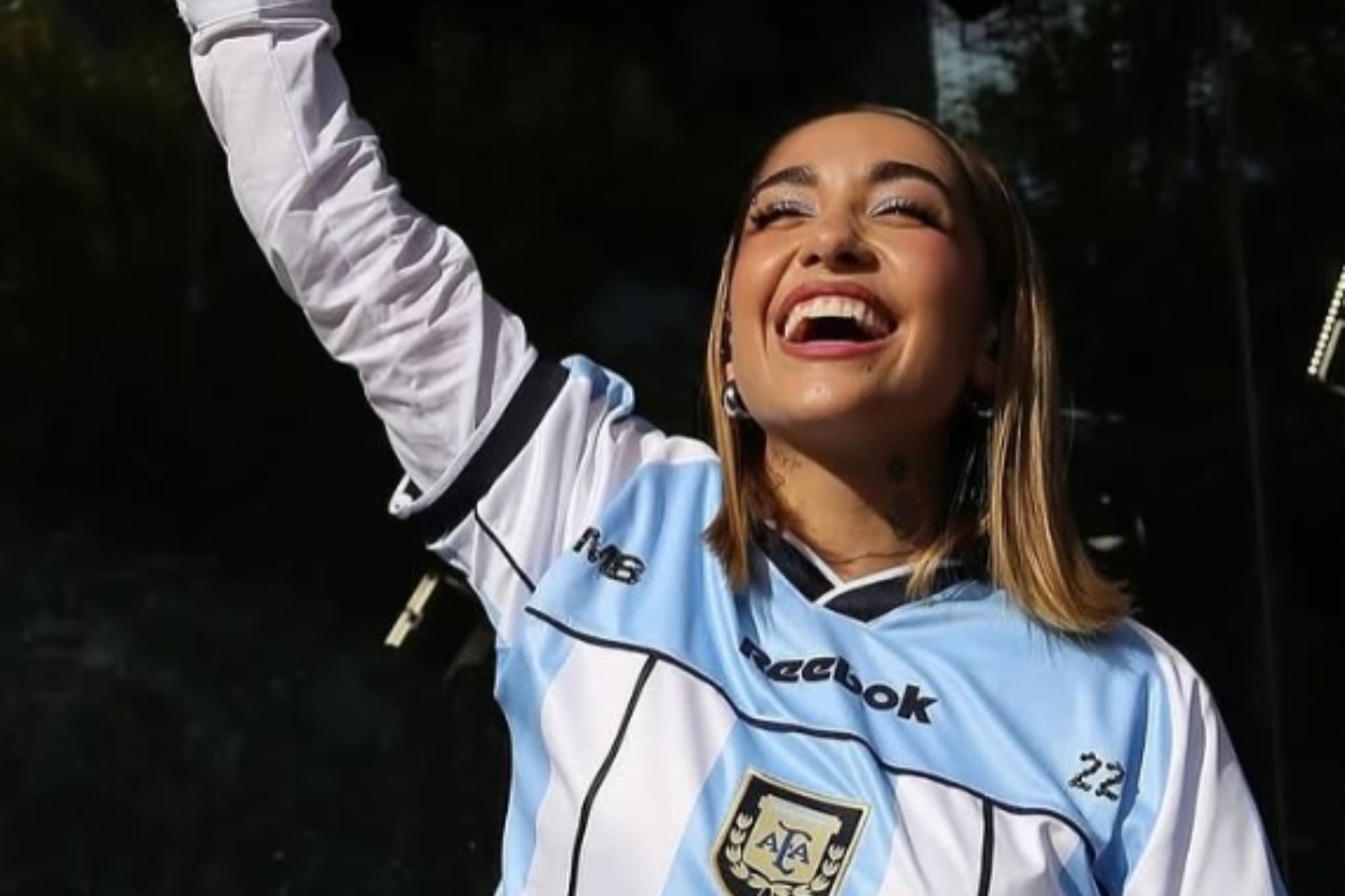 María Becerra confirmó que cantará el Himno Nacional en la final Argentina vs. España y subió un video del ensayo previo