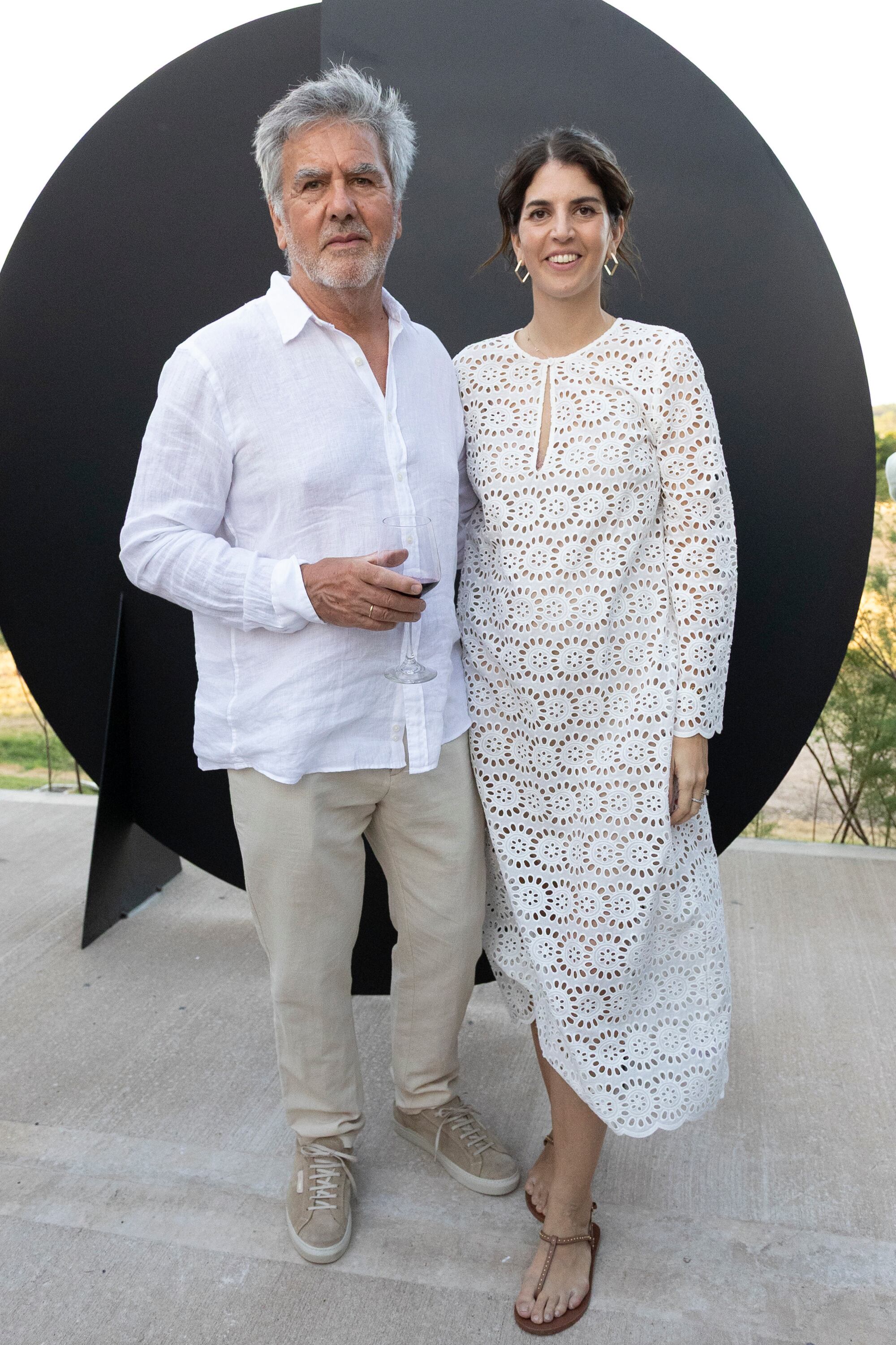 Hugo Pulenta y su hija Nina