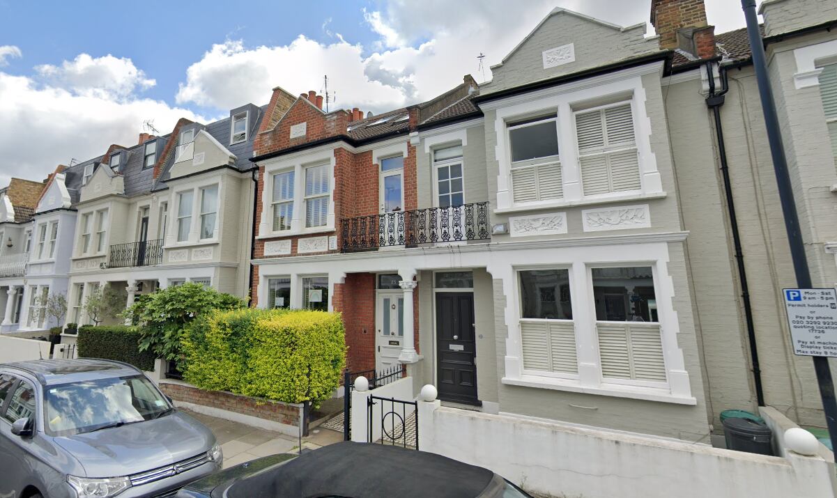 Frente de la casa de Jill Dando, lugar donde la asesinaron (Foto: Google Maps)