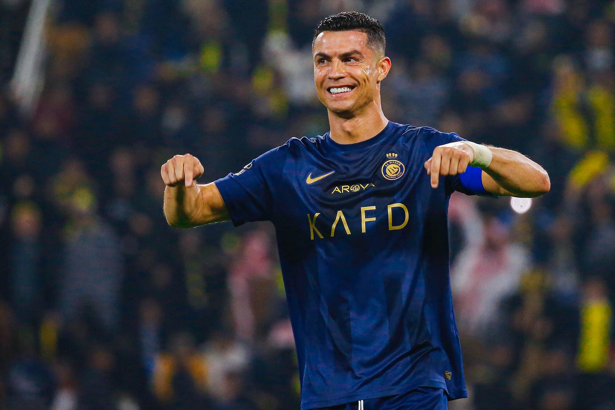 Cristiano Ronaldo sigue festejando goles en Arabia Saudita, pero ya no lucha por la Bota de Oro