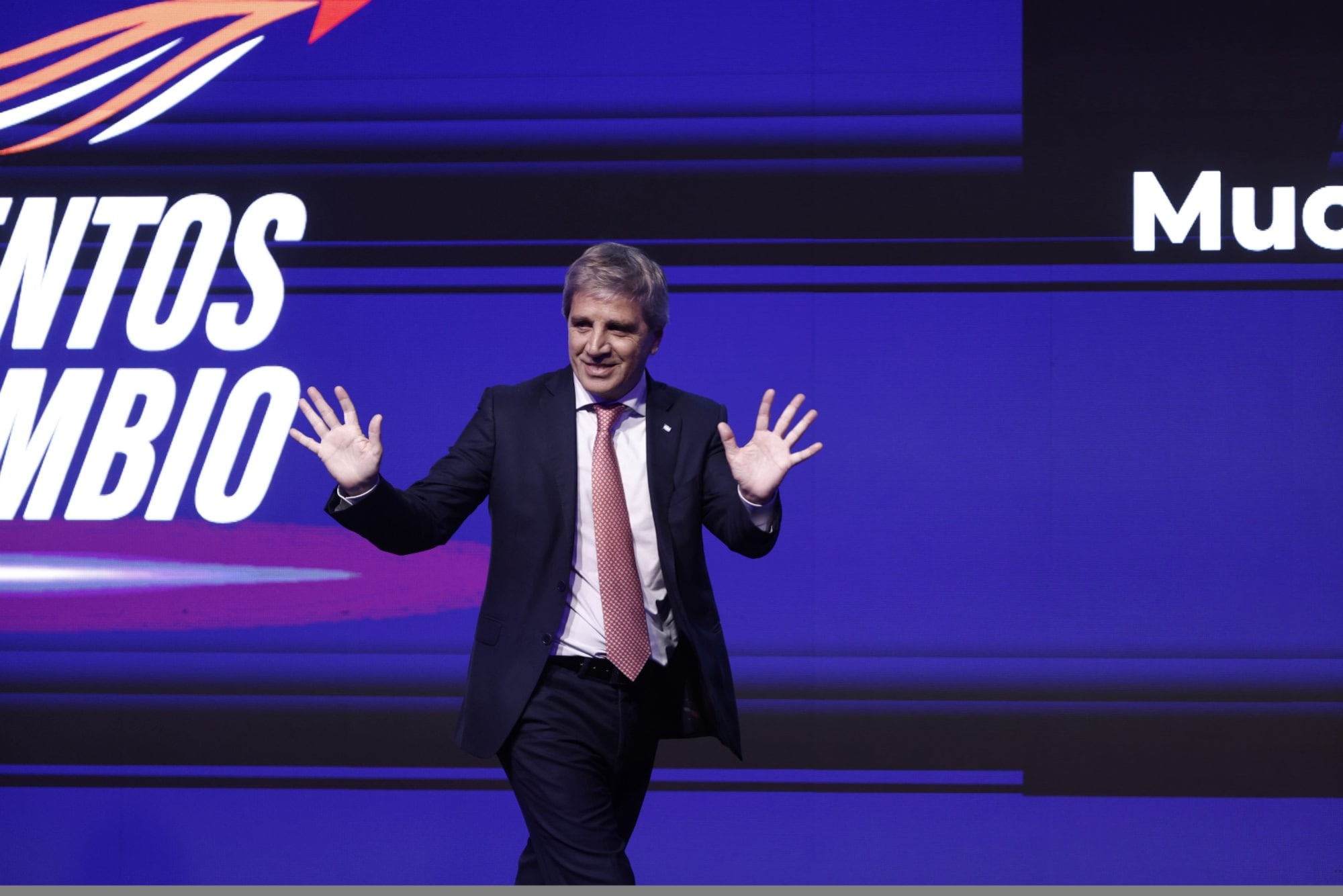 Caputo también participó en el encuentro