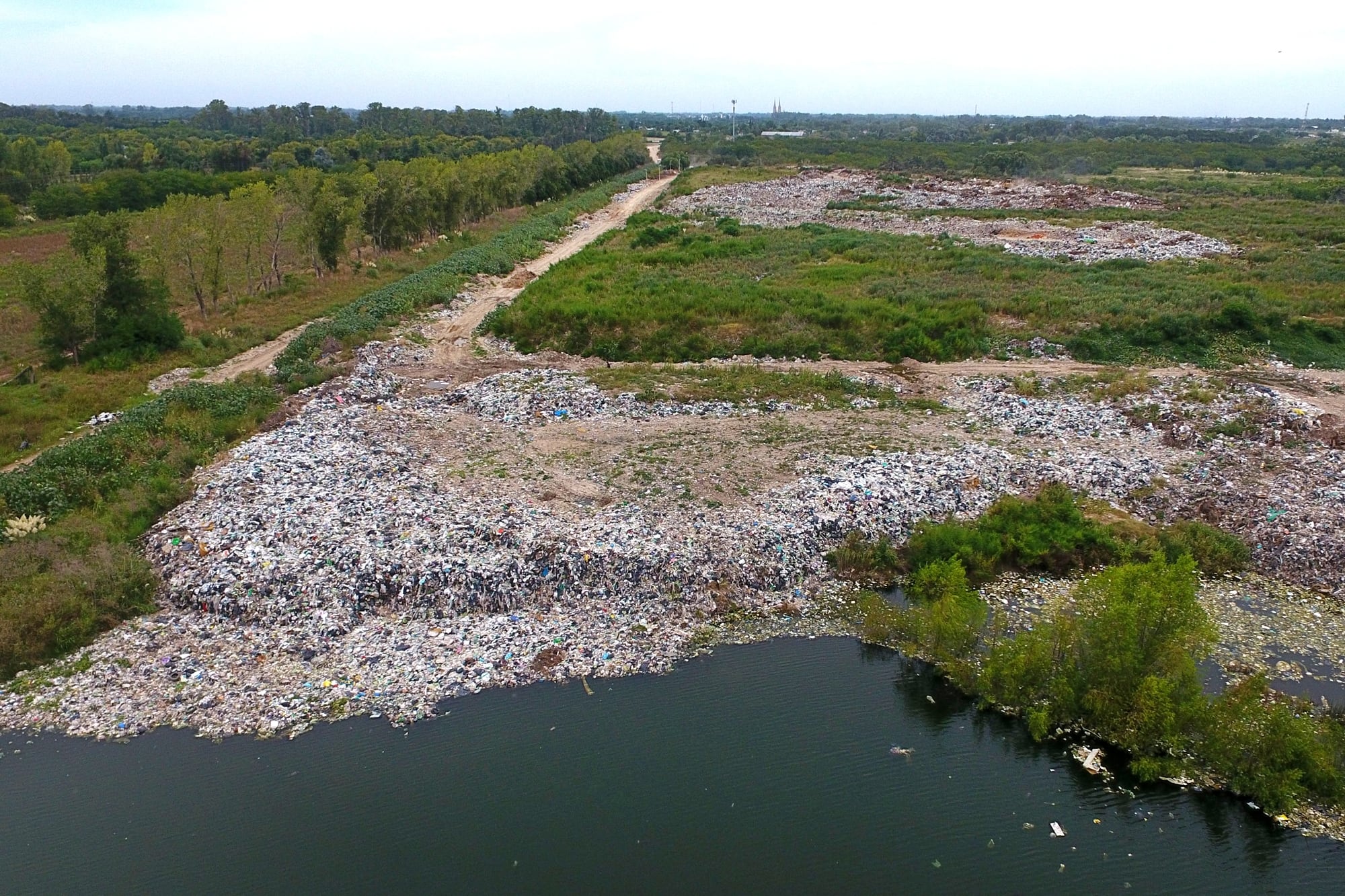 El basural recibía los residuos de todo el municipio