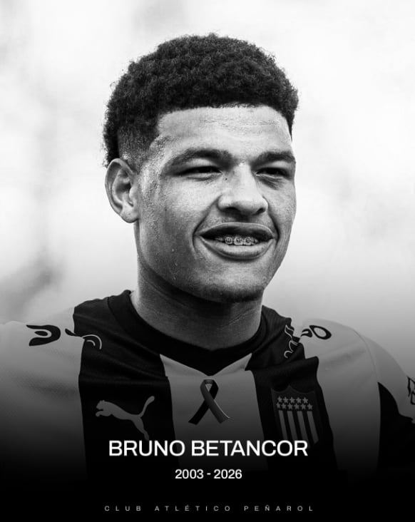 La imagen posteada por Peñarol para despedir al futbolista
