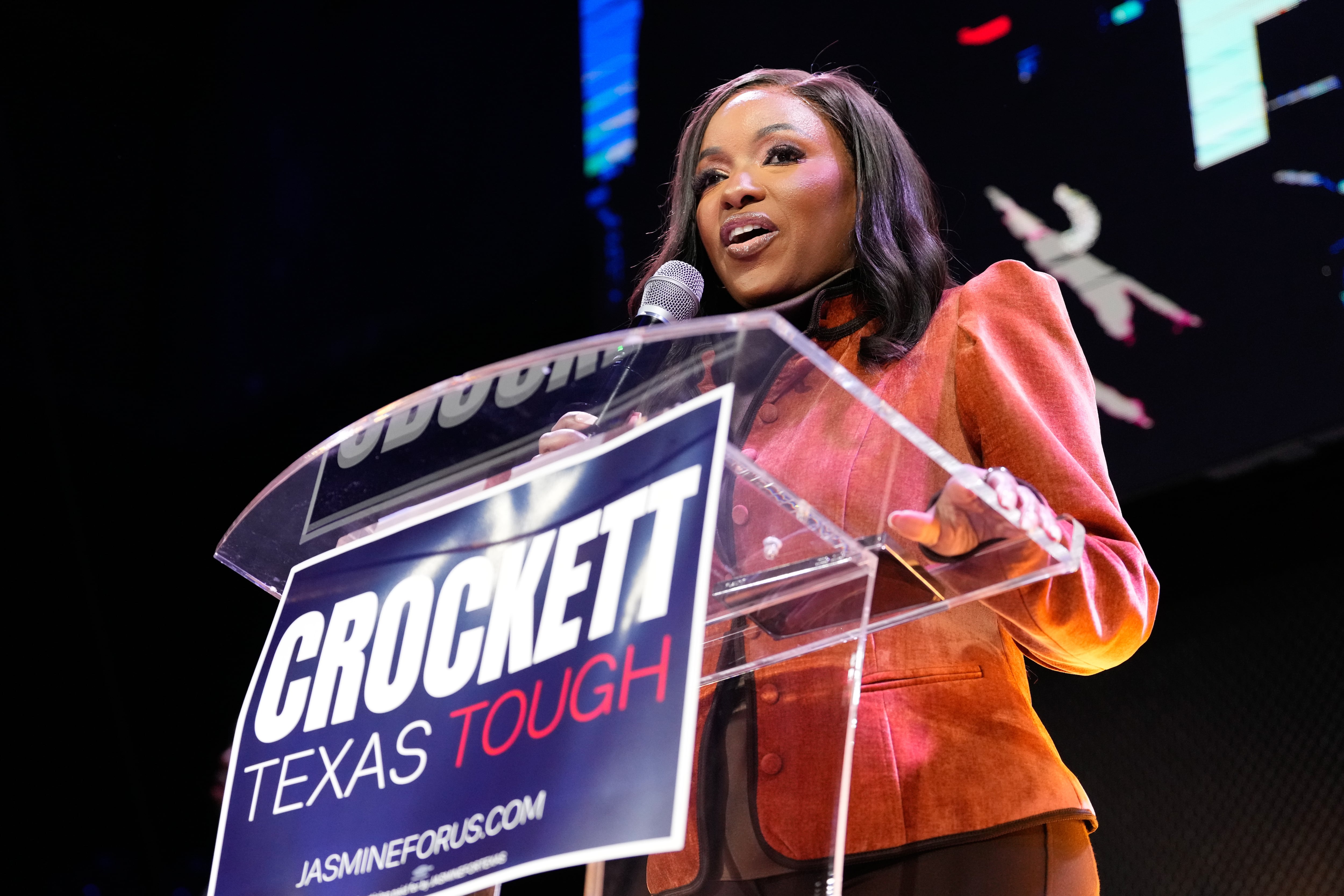 Crockett, representante demócrata por Texas